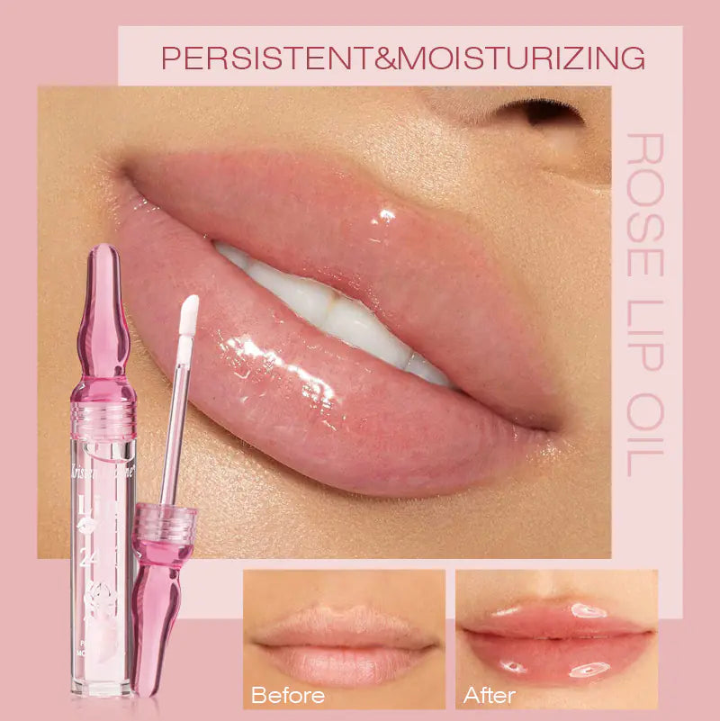Long-Lasting Moisturizing Rose Petals Lip Gloss