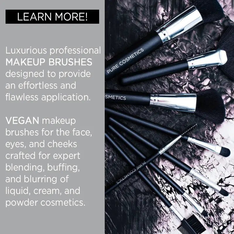 10 Piece Makeup Brush Set for Beauty