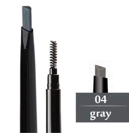 Twist and Triangular Eyebrow Pencil with Refills