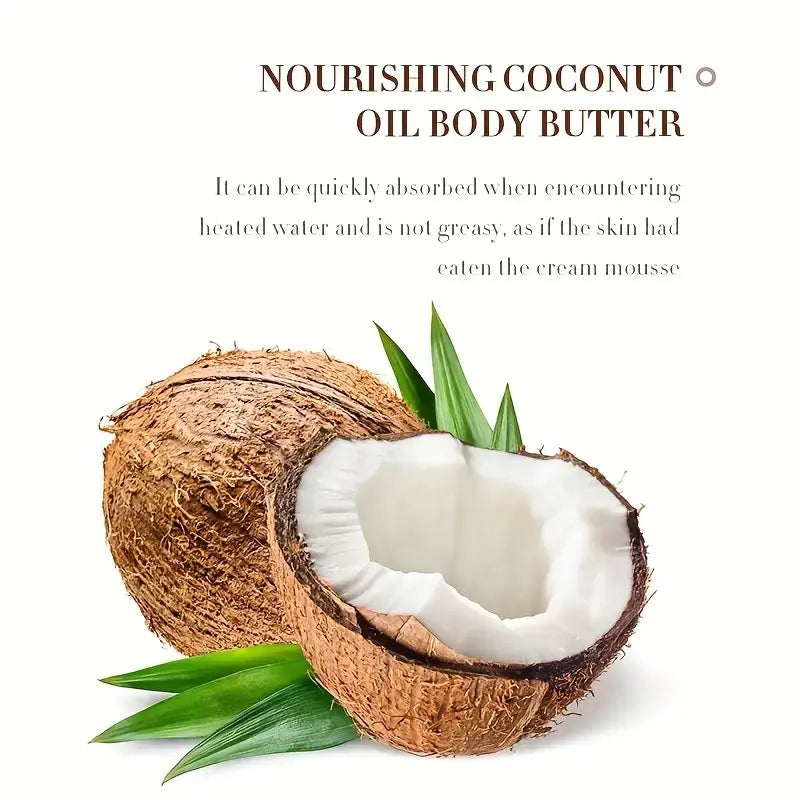 Coconut Moisturizing Body Butter for Dry Skin Care