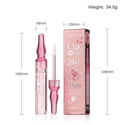Long-Lasting Moisturizing Rose Petals Lip Gloss