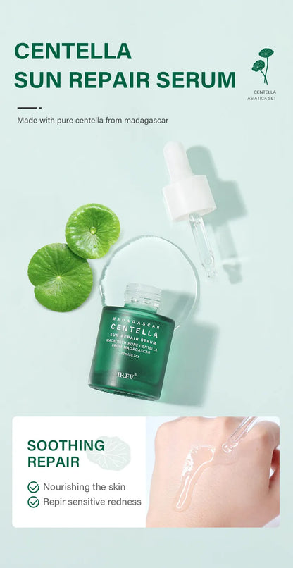 Private Label Skin Repair Centella Skin Care Kit Soothes Acne Face Care Centella Asiatica Extract Natural Facial Skin Care Set