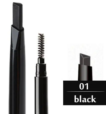 Twist and Triangular Eyebrow Pencil with Refills